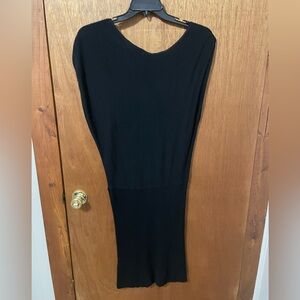 Banana Republic Classic Black Midi Dress